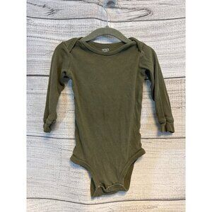 Carter's Ribbed Long Sleeve Baby Onesie 18M